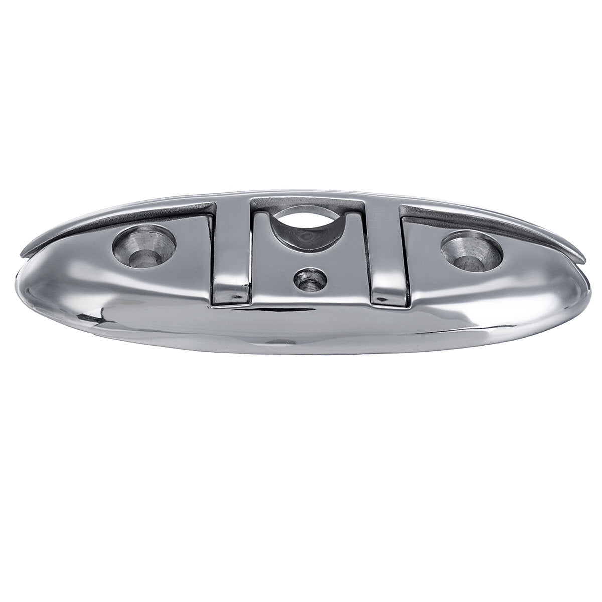 6'' 150mm Marine Flip Up Folding Pull Up Cleat Stainless Steel Boat Decorative Hardware