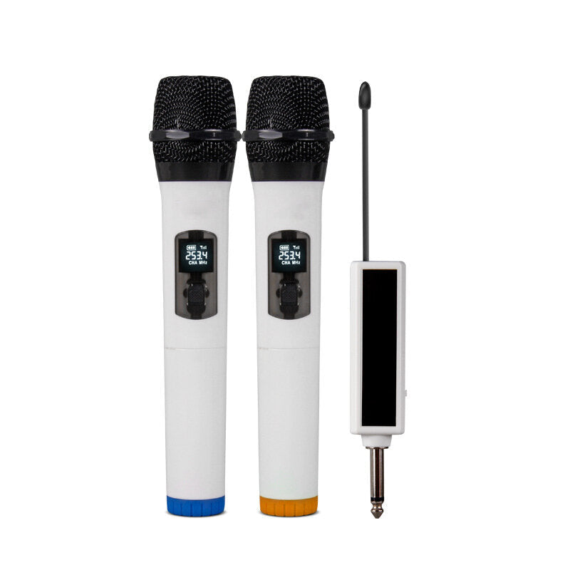 Wireless Microphone Recording Karaoke Handheld With Rechargeable Portable Receiver for Party Home Wedding