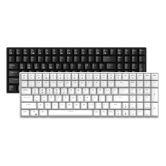 Bluetooth 2.4G Wired Mechanical Gaming Keyboard 100 Keys Three Mode With Hot Swappable Switch