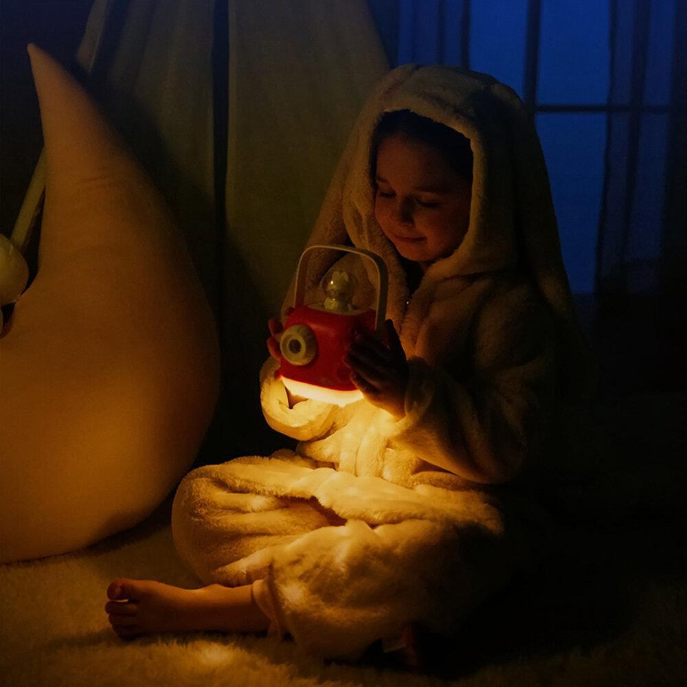 Children's Bedtime Story Projector Lamp Soothing Music Relax Easy Sleep Baby Night Light 30min Timer Shutdown