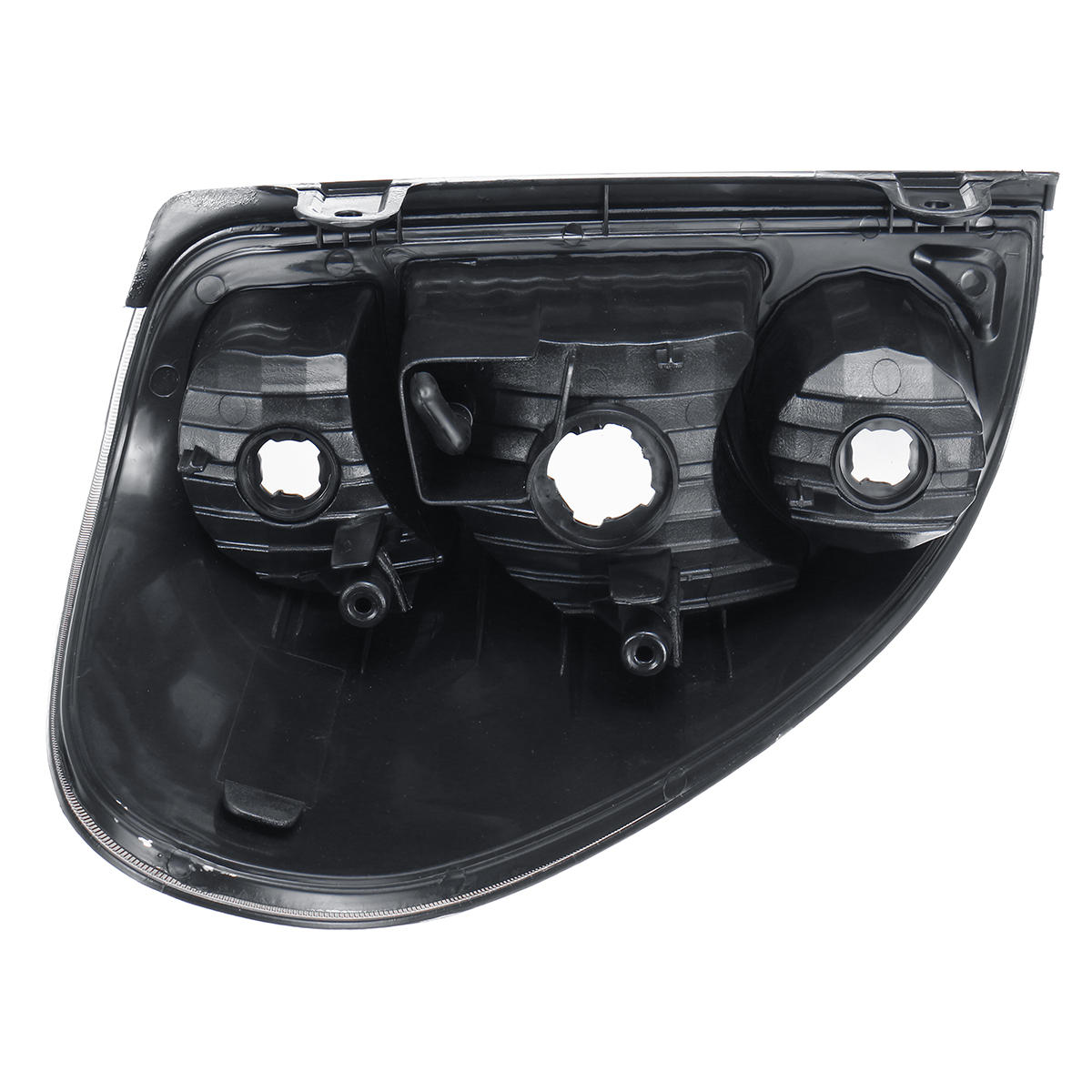 Car Rear Left/Right Tail Brake Light without Bulb Wiring Harness Smoke Black