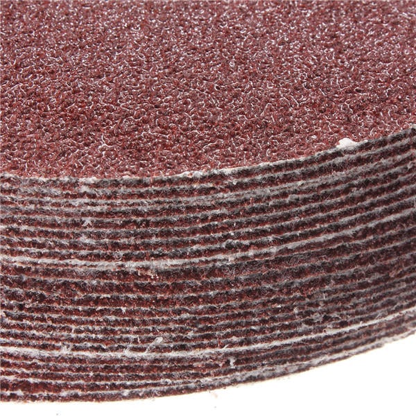 25pcs 6 Inch Sanding Discs 40 60 80 120 180 240 Grit Sanding Paper