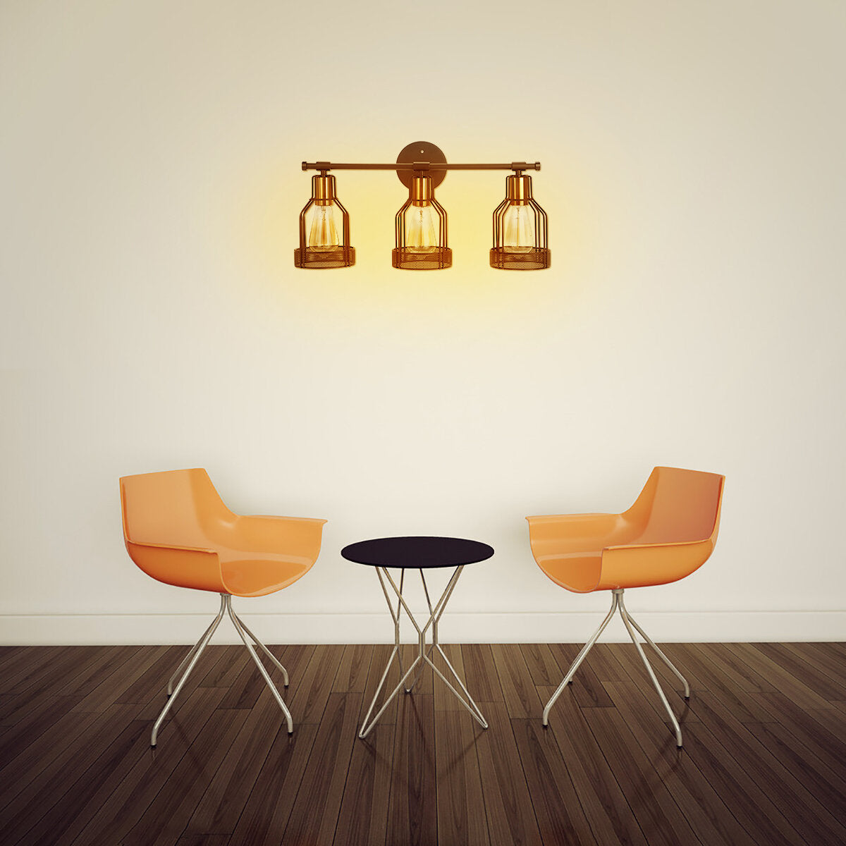 Industrial Style Hanging Lamp Pendant Lampshade Light Cover Pipe Vintage Cafe Without Bulbs