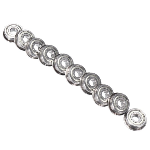 10pcs 5x14x5mm Flange Ball Bearings Flange Size 16x1mm Ball Bearing