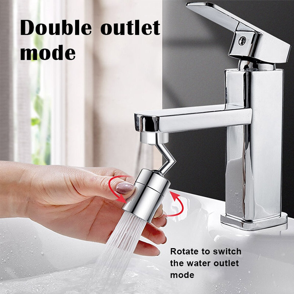 Kitchen Faucet Aerator Sink Movable Tap Head Rotatable Filter Nozzle Movable Tap Kitchen Faucet Head