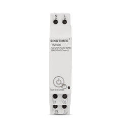 WiFi Smart Light Control Switch AC 110V 220V 16A 18mm Single Phase Digital Timer Remote with Energy Monitoring