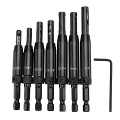 Aluminium Alloy Self Centering Door Hinges Drill Bit Hole Puncher Reaming Tool Countersink Drill Bit