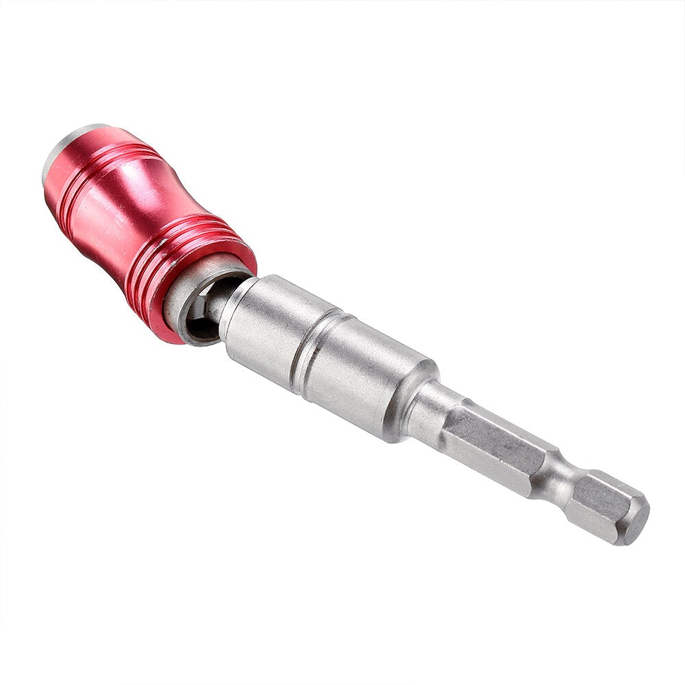 Magnetic Screw Drill Tip Angle Magnetic Pivoting Bit Tip Holder Magnetic Screwdriver Drill Bit Drive Guide Extensions Adapter