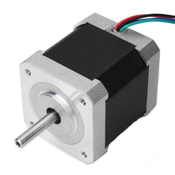 42mm Two Phase 0.9 Degree Hybrid Stepper Motor 48mm Length 1.5A For CNC Router