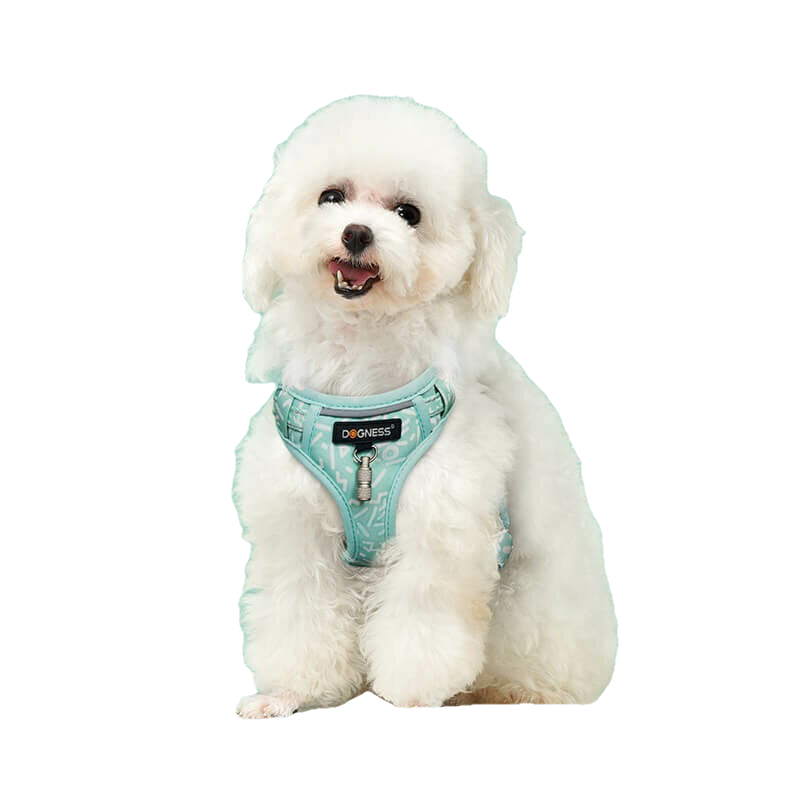 Harness and Leash Sets Adjustable Lengths Reflective Design Breathable Mesh Dog Collar for Small Pets