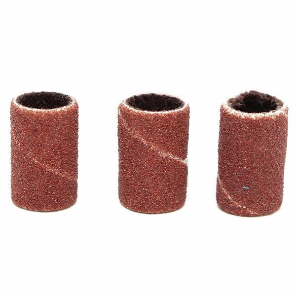 300pcs 80/120/180 Grit Drill Sanding Bands with 6 Replacement Bits Set