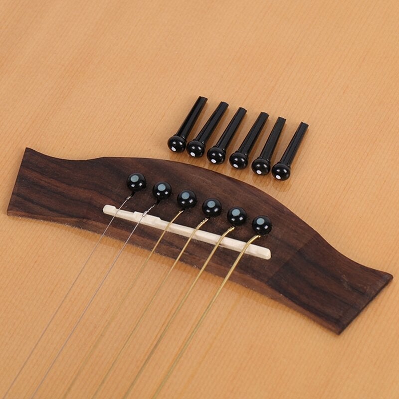 Guitar Parts 1PC Guitar Saddle/Guitar Nut/Pin Puller 12 PCS Bridge Pins
