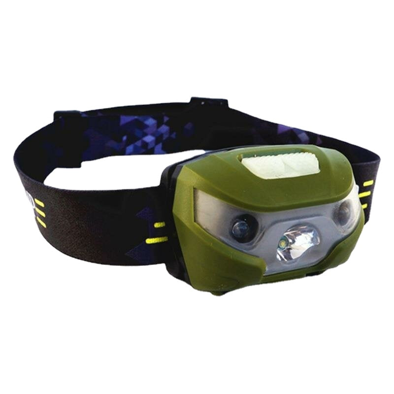 LED Bicycle Sensing Headlamp Hand Free Sensor Bike Light Waterproof USB Charge Headlight ABS