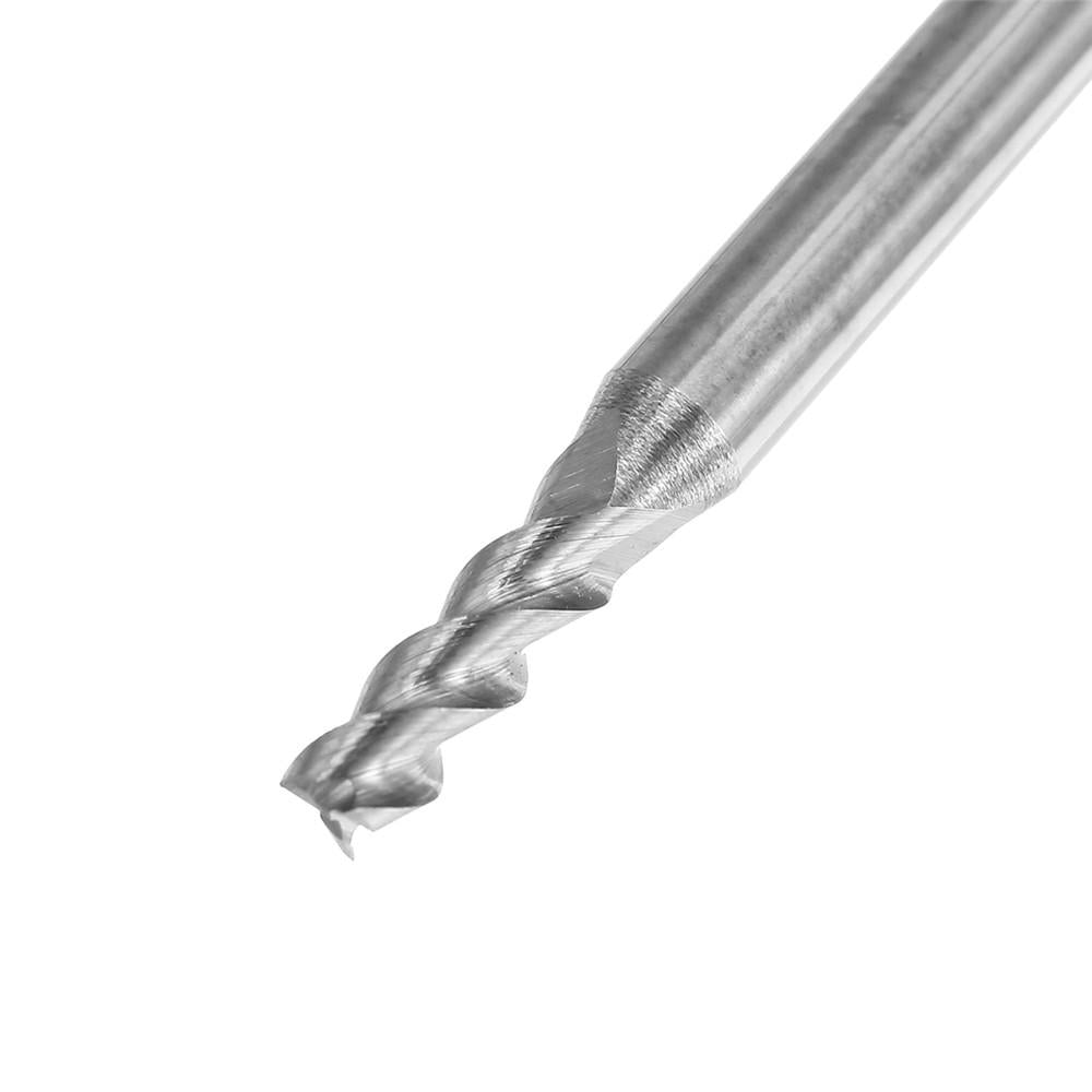 10pcs 3mm HRC58 3 Flutes End Mill Cutter Tungsten Carbide CNC Milling Cutter Tool for Aluminum