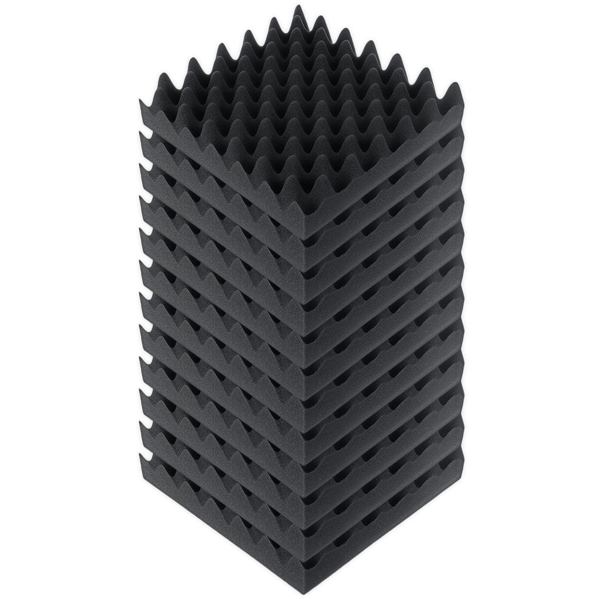 48PCS Sound-Absorbing Cotton Soundproof Foam Panels Noise Dampening Sponge