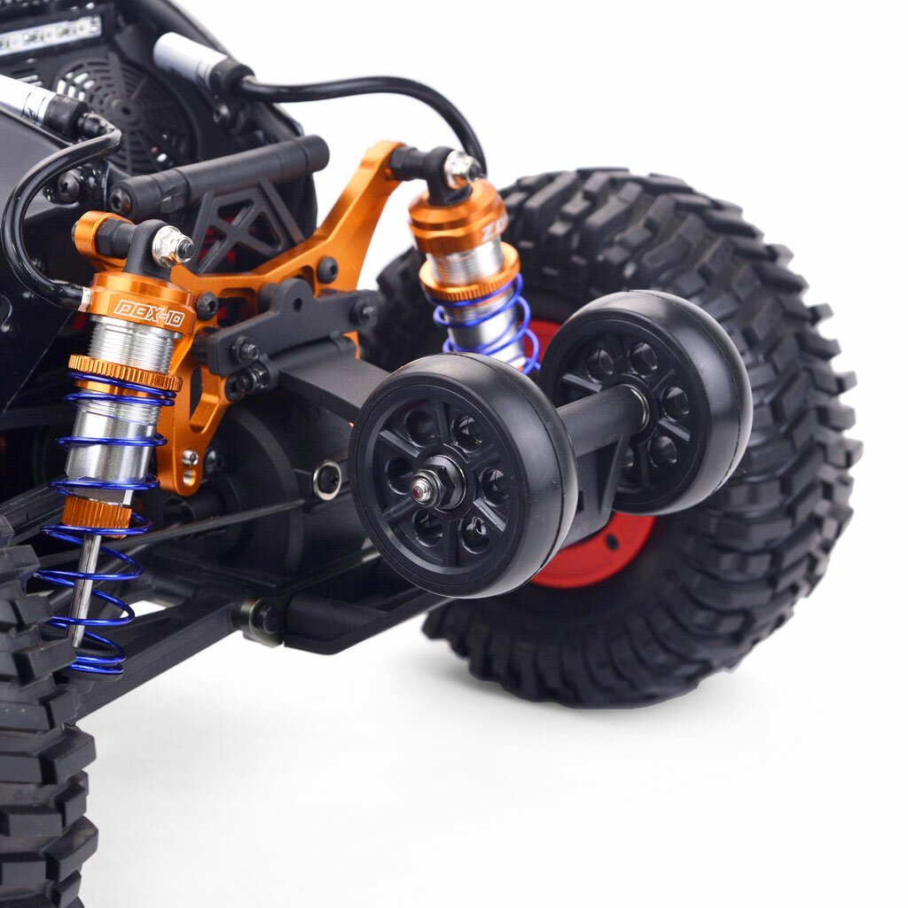 4WD 2.4G Desert Truck Brushless RC Car High Speed Off Road Vehicle Models 80km/h W/ Head Up Wheel