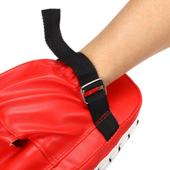 Boxing Target Thickened Curved PU Leather Boxing Curved Baffle Thai Taekwondo Kick Shield
