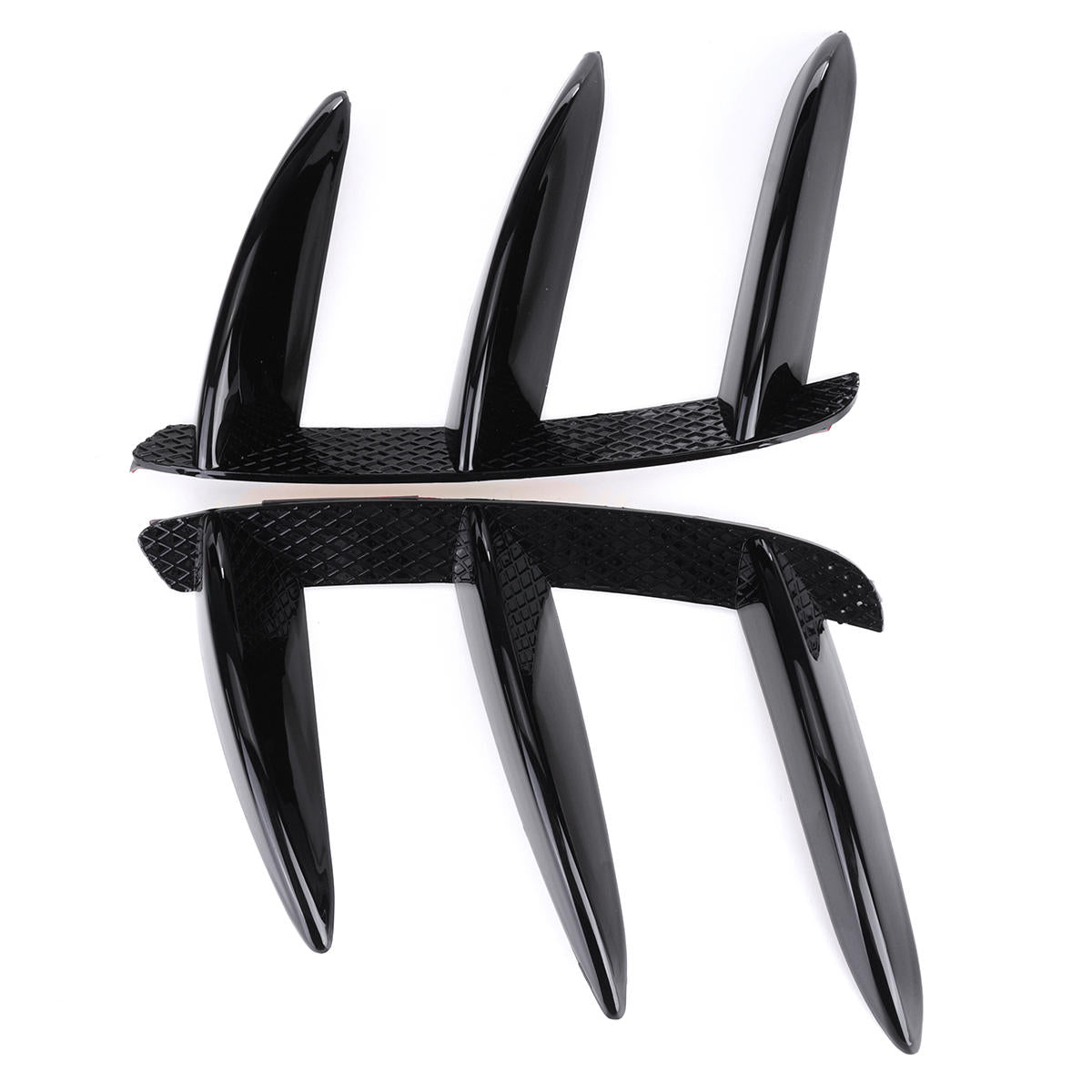2Pcs Car Rear Bumper Protector Splitter Canard Refitting