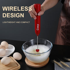 Electric Wireless Whisk Household Small Hand-held USB Charging Electric Automatic Cream Whisk Machine Milk Frother