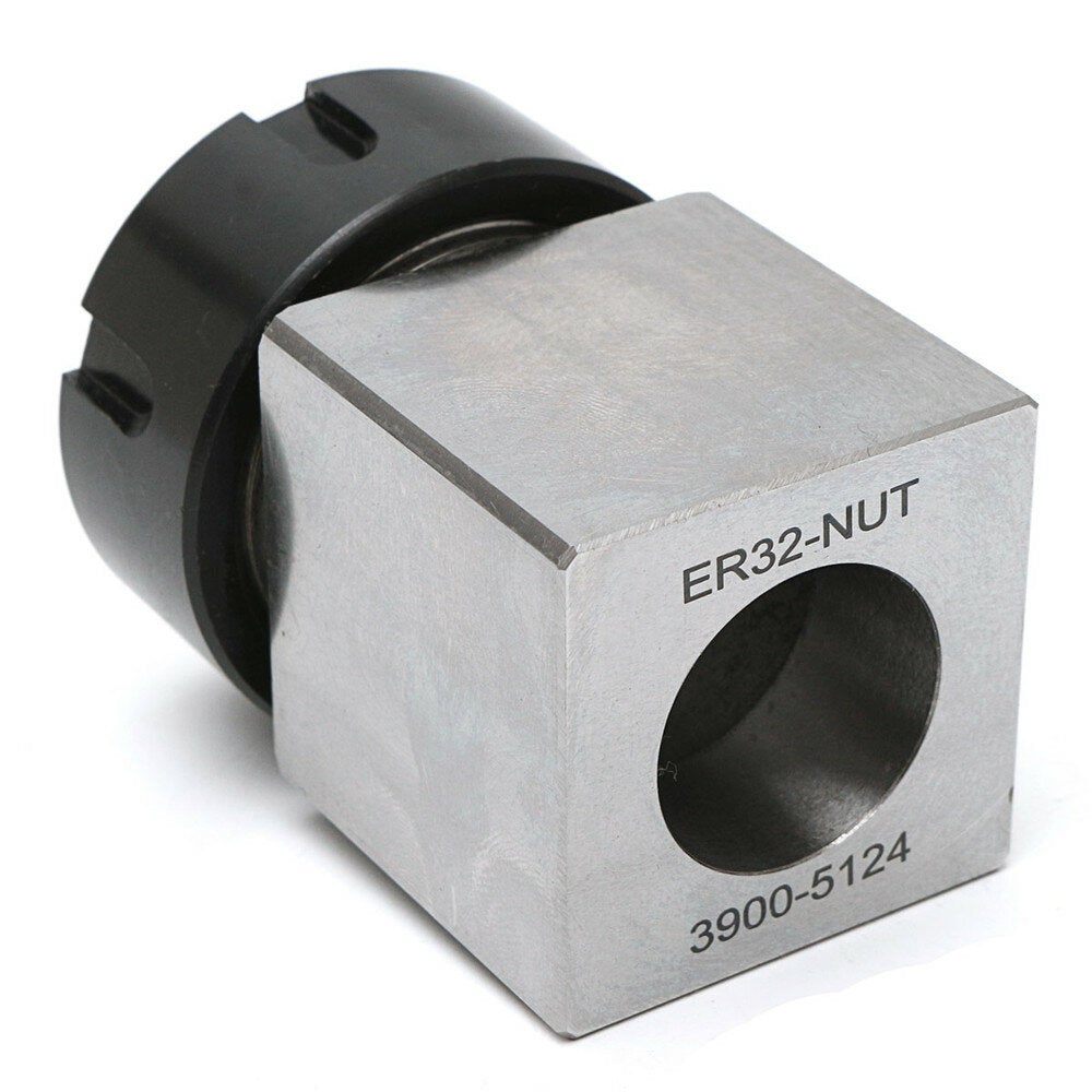Hard Steel Square Collet Chuck Block CNC Lathe Tool Holder