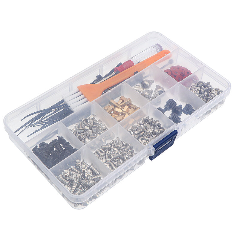 330PCS Accessories DIY For Motherboard Mounting Hardware Screws Repair Tool Hard Disk Computer For PC With Case Set