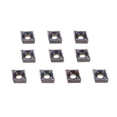 10pcs CCMT060204-SM Carbide Insert for SCLCR Turning Tool Holder