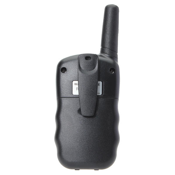 2pcs 0.5W UHF Auto Multi-Channels Mini Radios Walkie Talkie Black