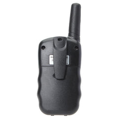 2pcs 0.5W UHF Auto Multi-Channels Mini Radios Walkie Talkie Black