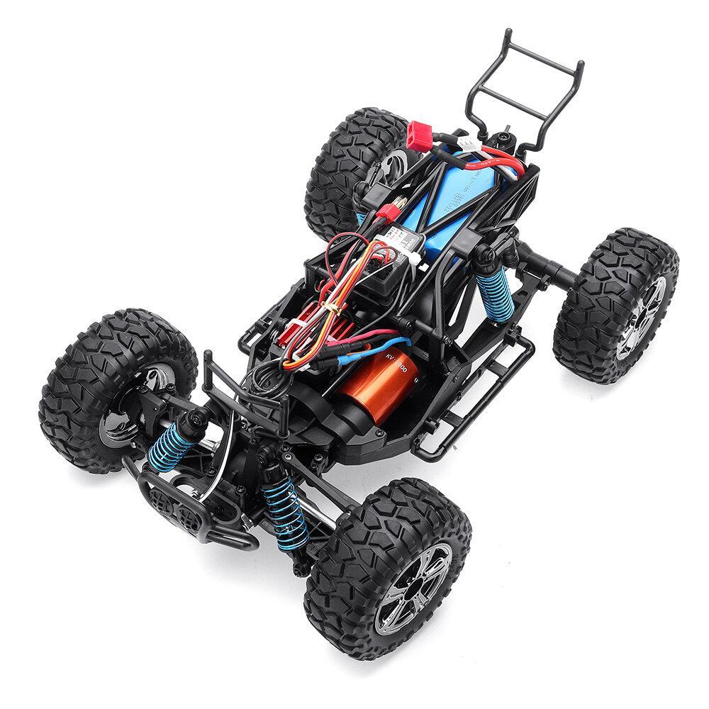 2.4G 2WD 4CH Brushless High Speed 70km/h RC Car Proportional Control Off Road RC Vehicle Models Waterproof