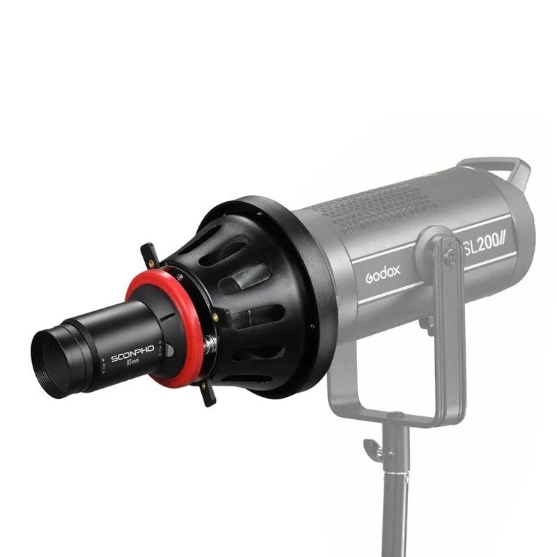 Conical Snoots Photo Optical Condenser Art Special Effects Shaped Beam Light Cylinder for GODOX Bowens Mount
