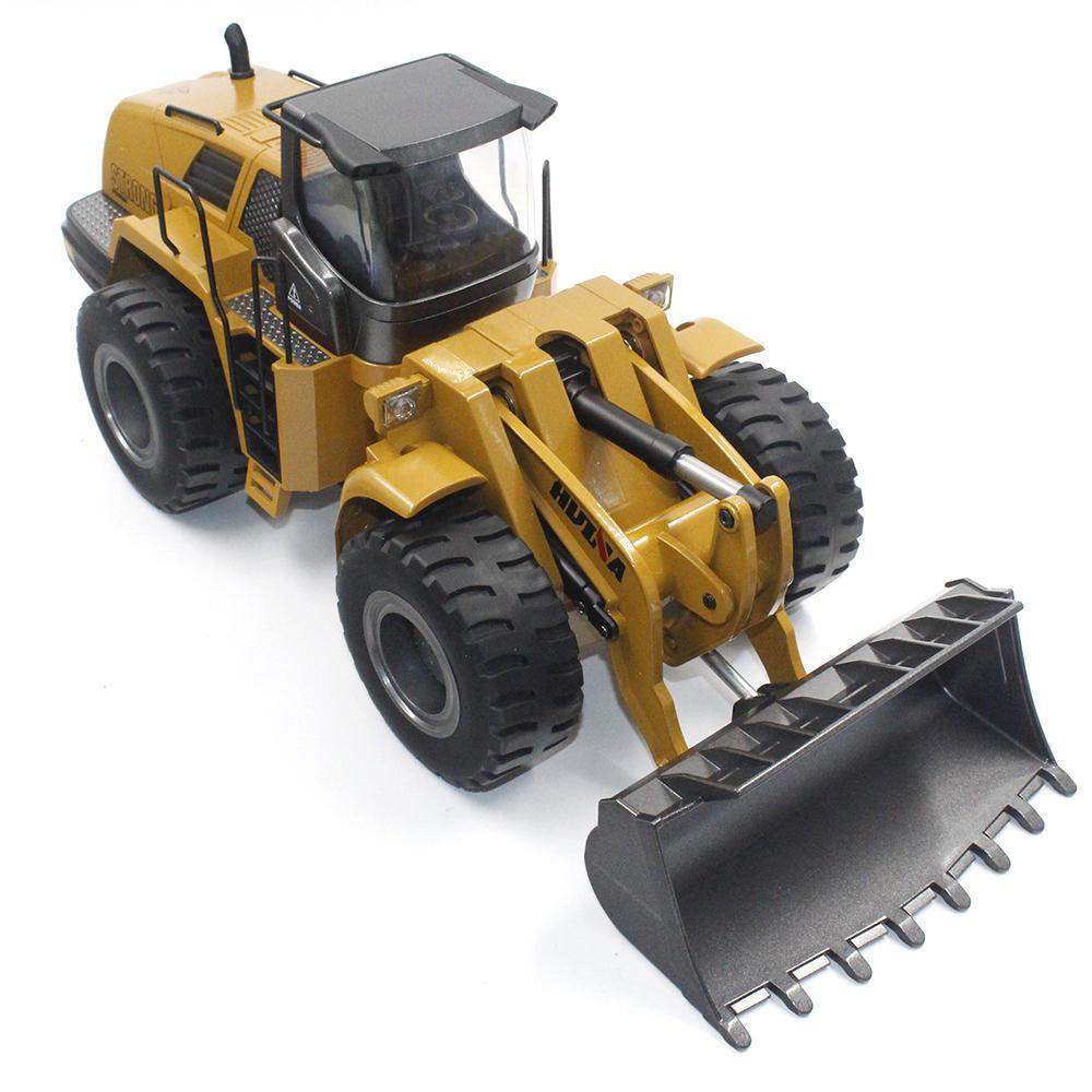Toys 583 6 Channel 1/18 RC Metal Bulldozer Charging RC Car Metal Edition