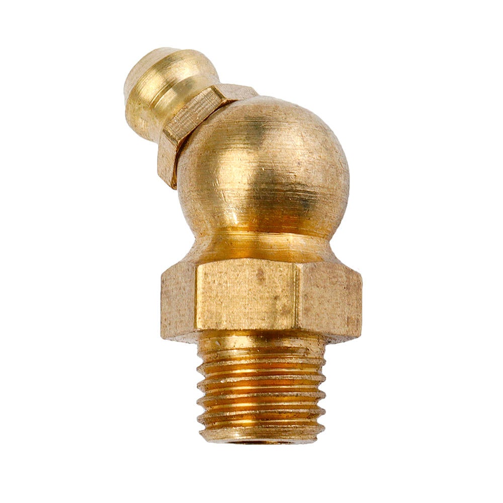 130pcs Assorted Box Grease Nipples Fitting Tools Kit Metric and Imperial BSP UNF M6 M8 M10 45/90/180 Degree