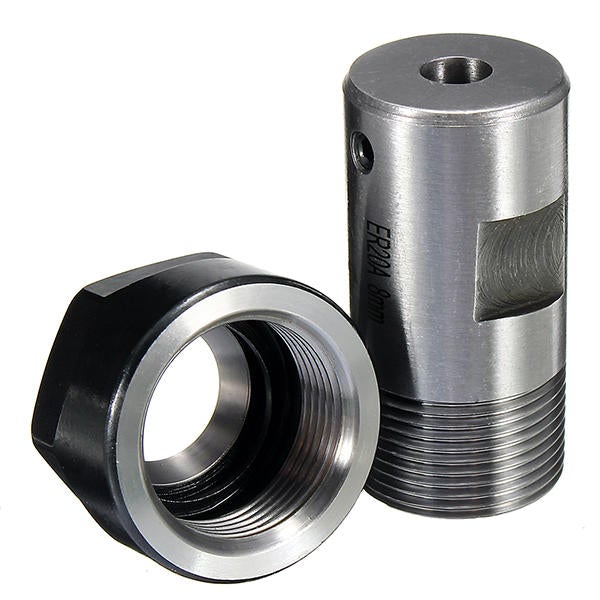 ER20 Type A 8mm Motor shaft Collet Chuck Extension Rod Holder Tool CNC Milling