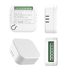 Smart WIFI Dual Control On-off Switch Dual-line Shared Switch Module Mobile Phone Voice Control Works with Amazon Alexa /Google Home