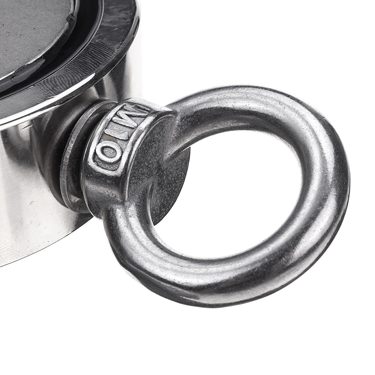 300KG Dual Size Neodymium Recovery Magnet Lifting Clamping Fishing Magnet Slavage Tool