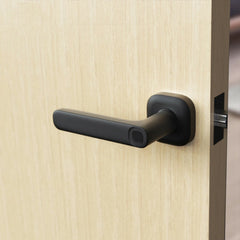 Single Tongue Simple Smart Door Lock Support Smart Life/Tuya App Electronic Split Handle Fingerprint Lock Bluetooth App