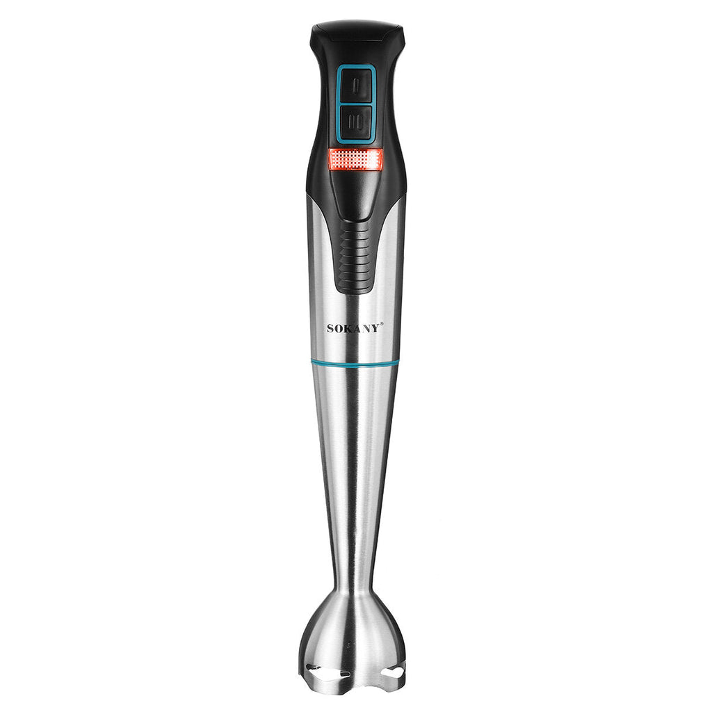 3-in-1 Hand Blender 2 Speed Operation Detachable Attachments Food Grade Staniless Steel Suitable for Home Kitchen