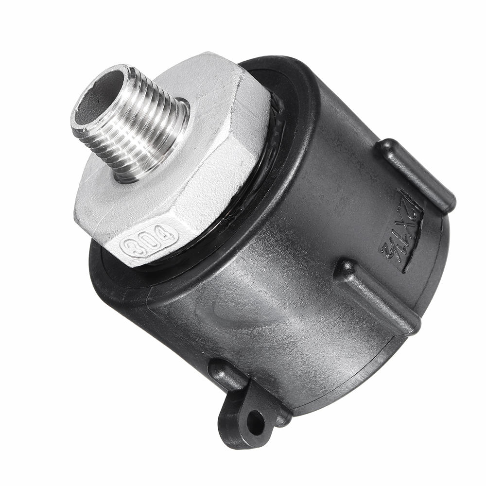 Water Tank Adapter Stainless Steel Male Coarse Thread Quick Connect Hose Pipe Tap Replacement Valve Fitting Parts