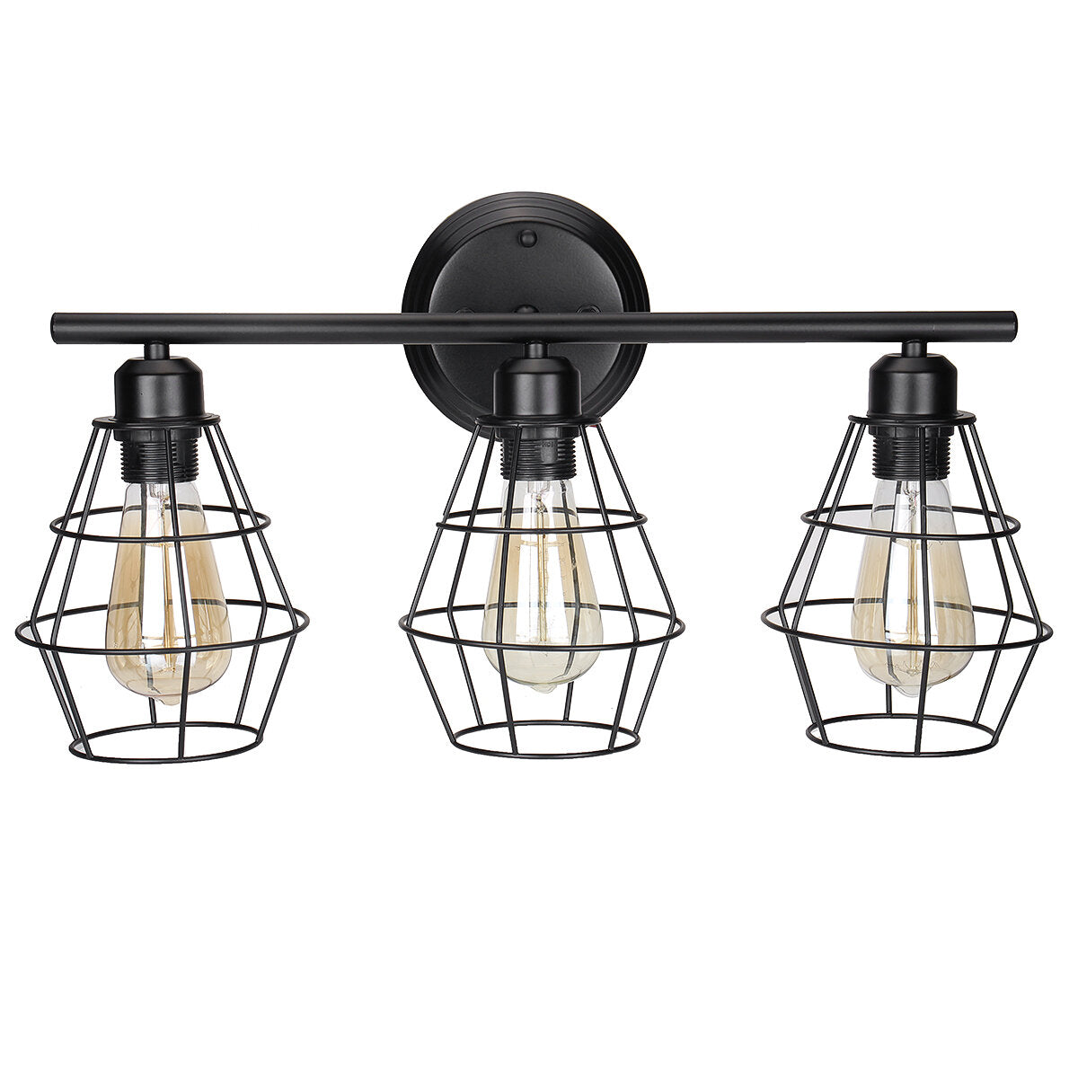 85-240V Bathroom Vanity Light Mirror Front Wall Sconce Industrial Farmhouse Wall Lamp Without Bulbs