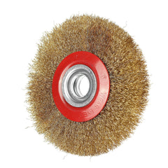 4/5/6 Inch Steel Flat Wire Brush Wheel Polishing Sanding Wheel for Angle Grinder