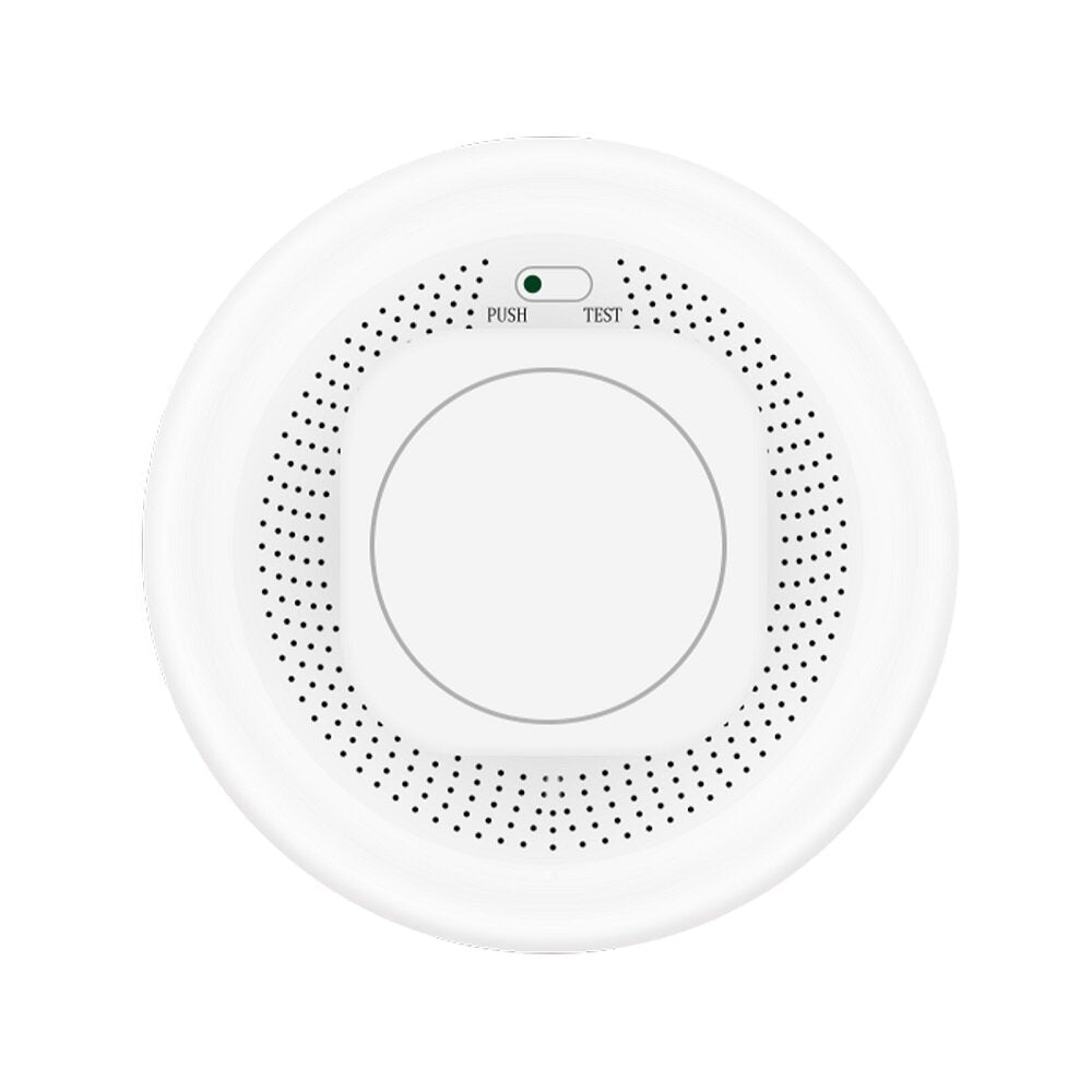 Smart Home Wireless Smoke Sensor App Remote Control Photoelectric Smoke Fire Detection Alarm