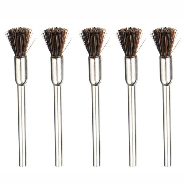 15pcs Bristle Brushes Set Deburring Cleaning Polishing Tool For Electric Grinder