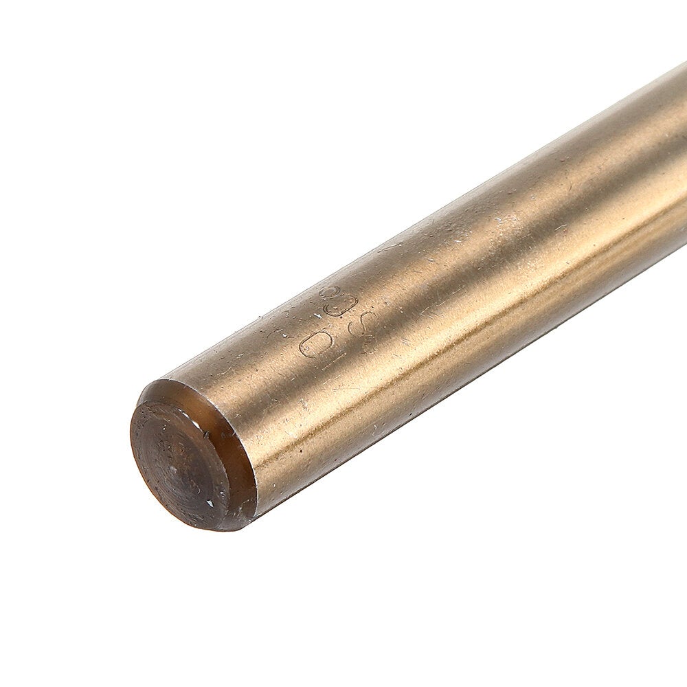 M35 Cobalt Drill Bit Set HSS-Co Jobber Length Twist Drill Bits with Metal Case for Wood Metal Drilling