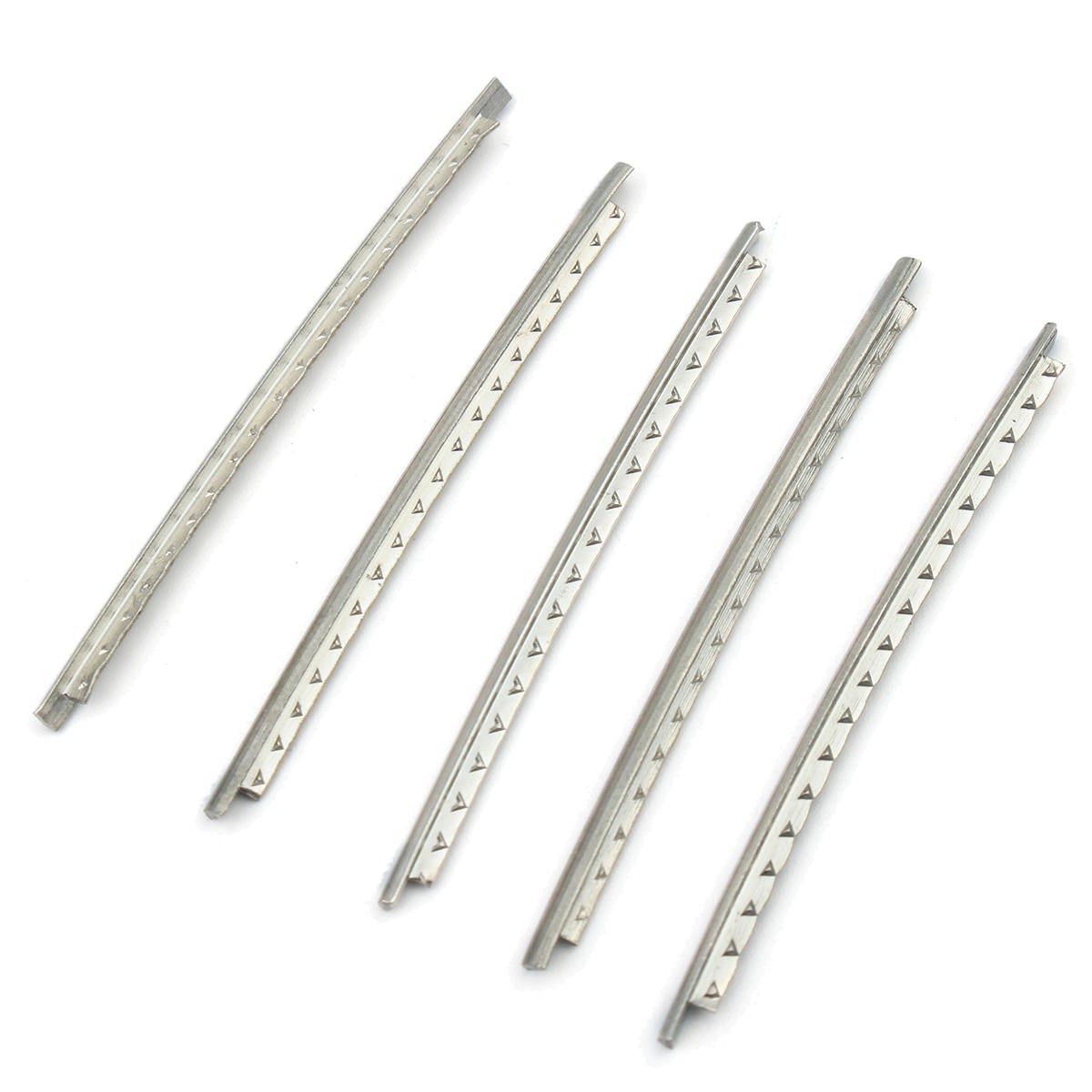 24pcs Set Electric Guitar Frets Wire Nickel-copper Alloy Fret Wire for Guitar Ukulele Musical Instruments Parts Accessories