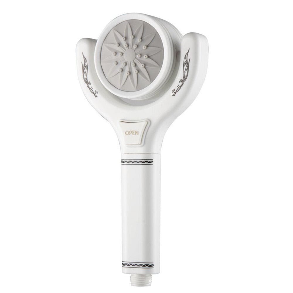 High Boost Shower Double Sided Water Output Shower Head 360 Rotation Removable And Washable Showers With Filter Functional