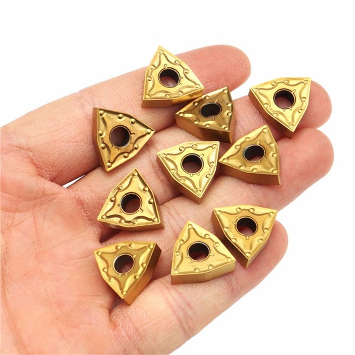 20x125mm Turning Tool Holder With 10pcs WNMG080404 Carbide Insert