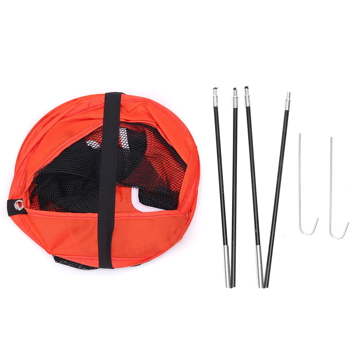 70x81.3x56cm / 27.5''x32''x22'' Golf Net Training Aid Hitting Practice Lawn Driving Net Golf Training Net