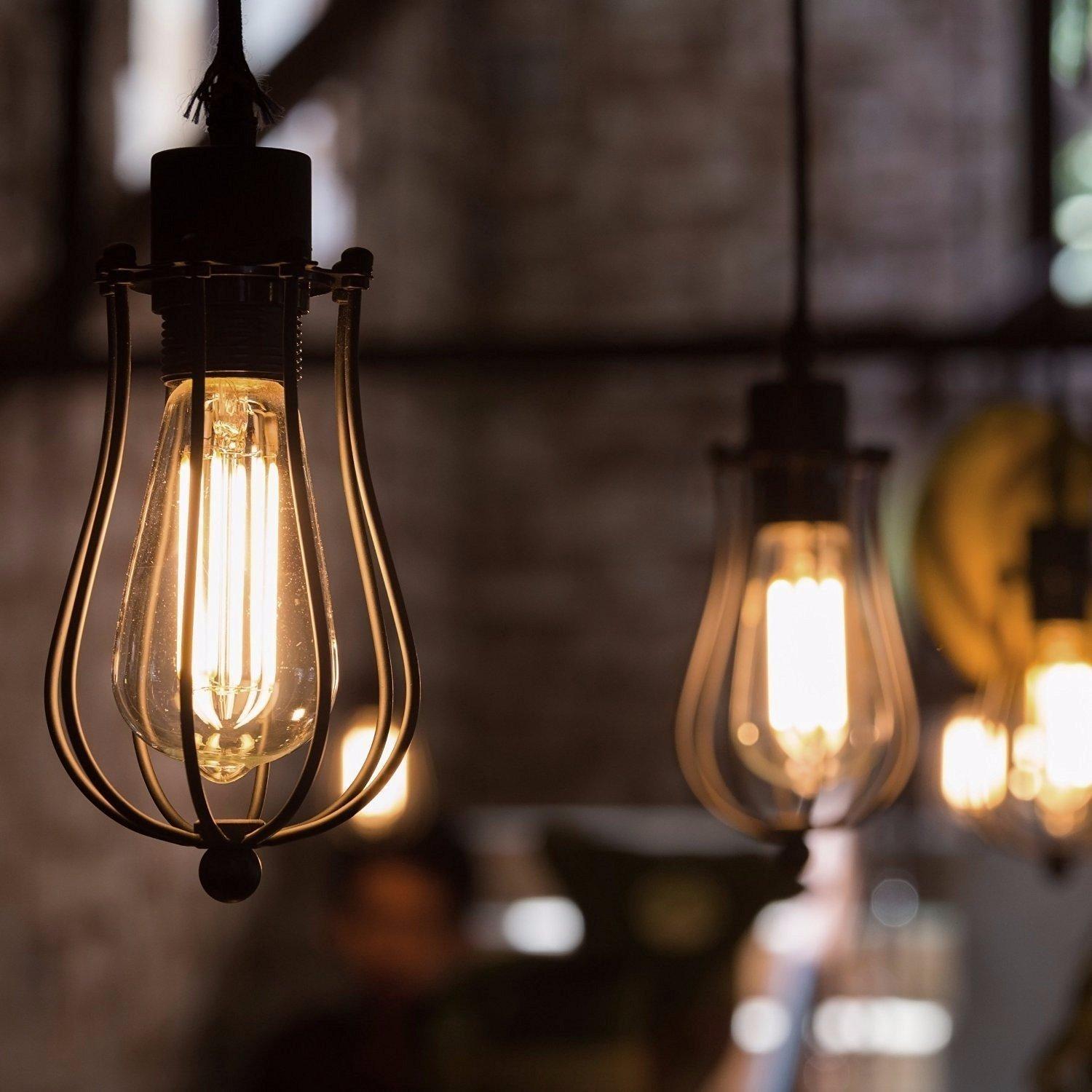 E27 60W Vintage Warm White Incandescent Antique Edison Light Bulb for Home Indoor AC110V 220V