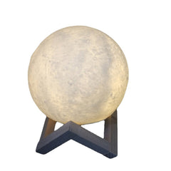 3D PVC Moon Light Remote Dimming LED Small Moon Light USB Charging Night Arome Light