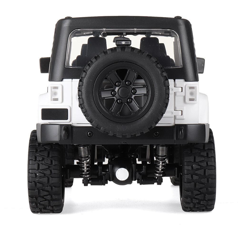 RC Car 2.4G 4WD Off-Road RC Vehicles with LED Light Climbing RC Truck RTR Model for Jeep